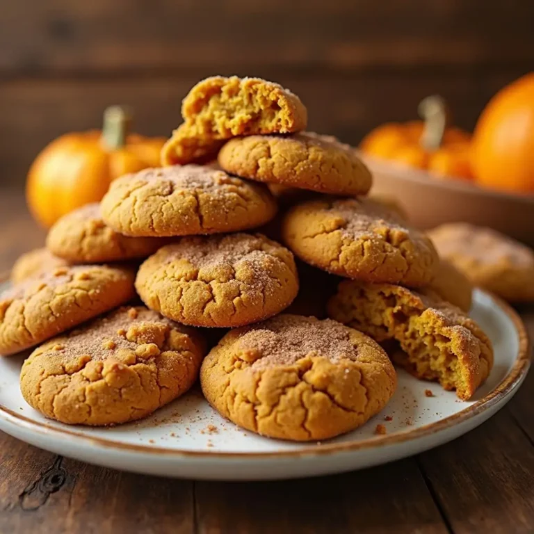 Pumpkin Snickerdoodle Cookies