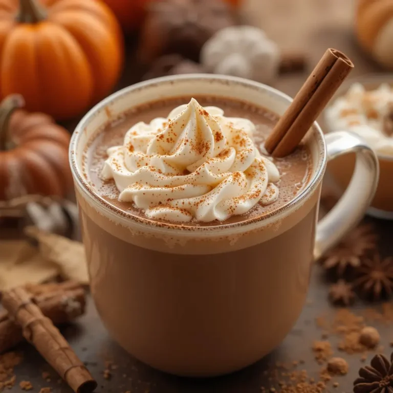 Pumpkin Spice Hot Chocolate
