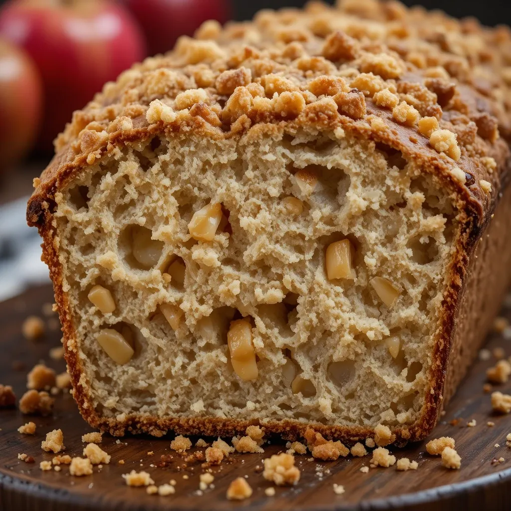 Apple Bread Streusel
