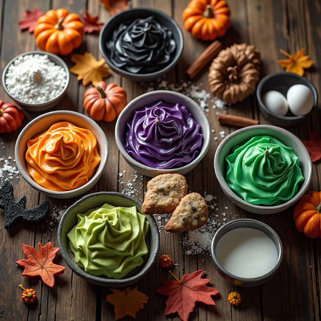 Halloween Cookies Icing