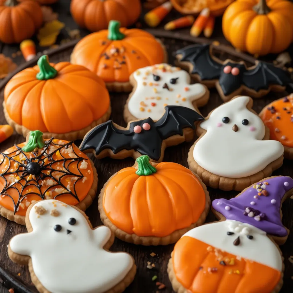 Halloween Cookies Icing