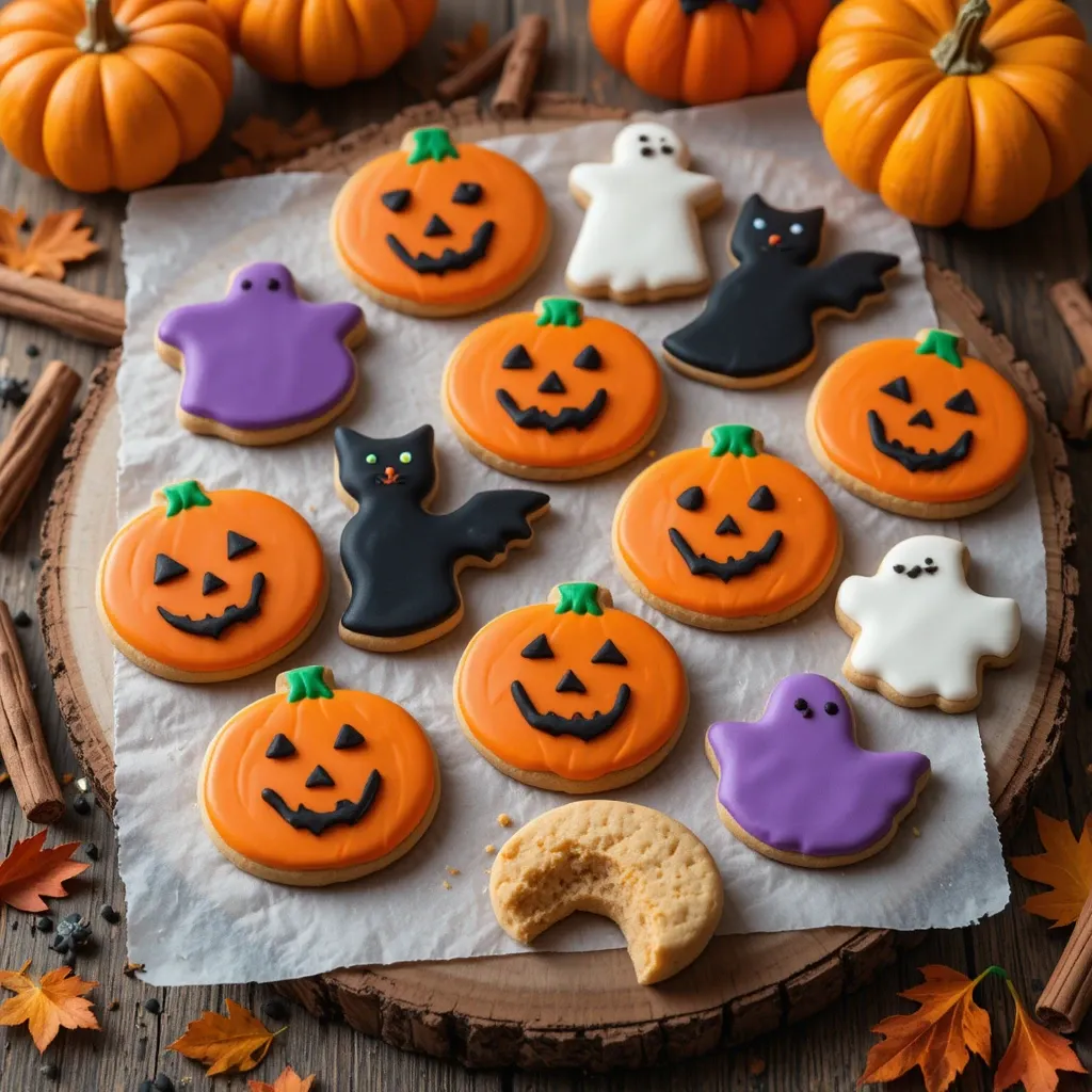 Halloween Cookies Shapes