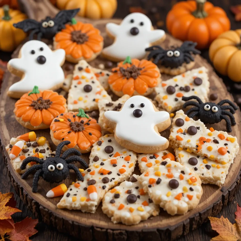 Halloween Cookies and Candy