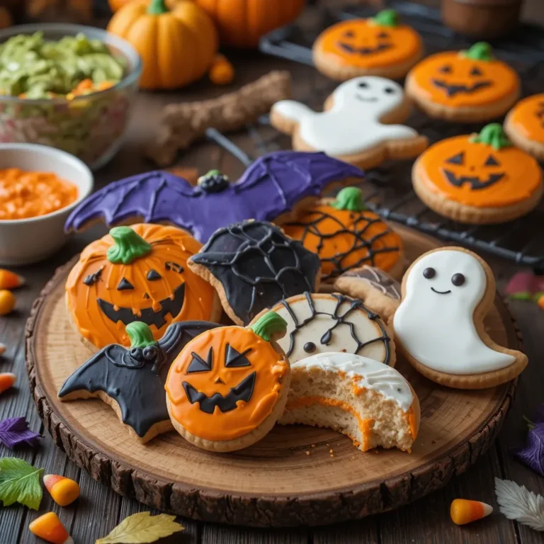 Halloween Cookies with Royal Icing