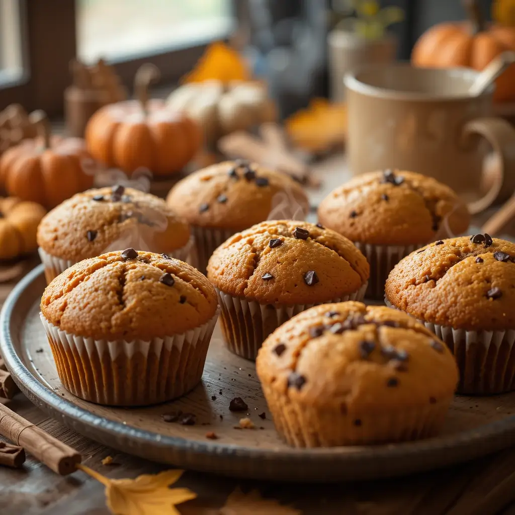 Jumbo Pumpkin Muffins
