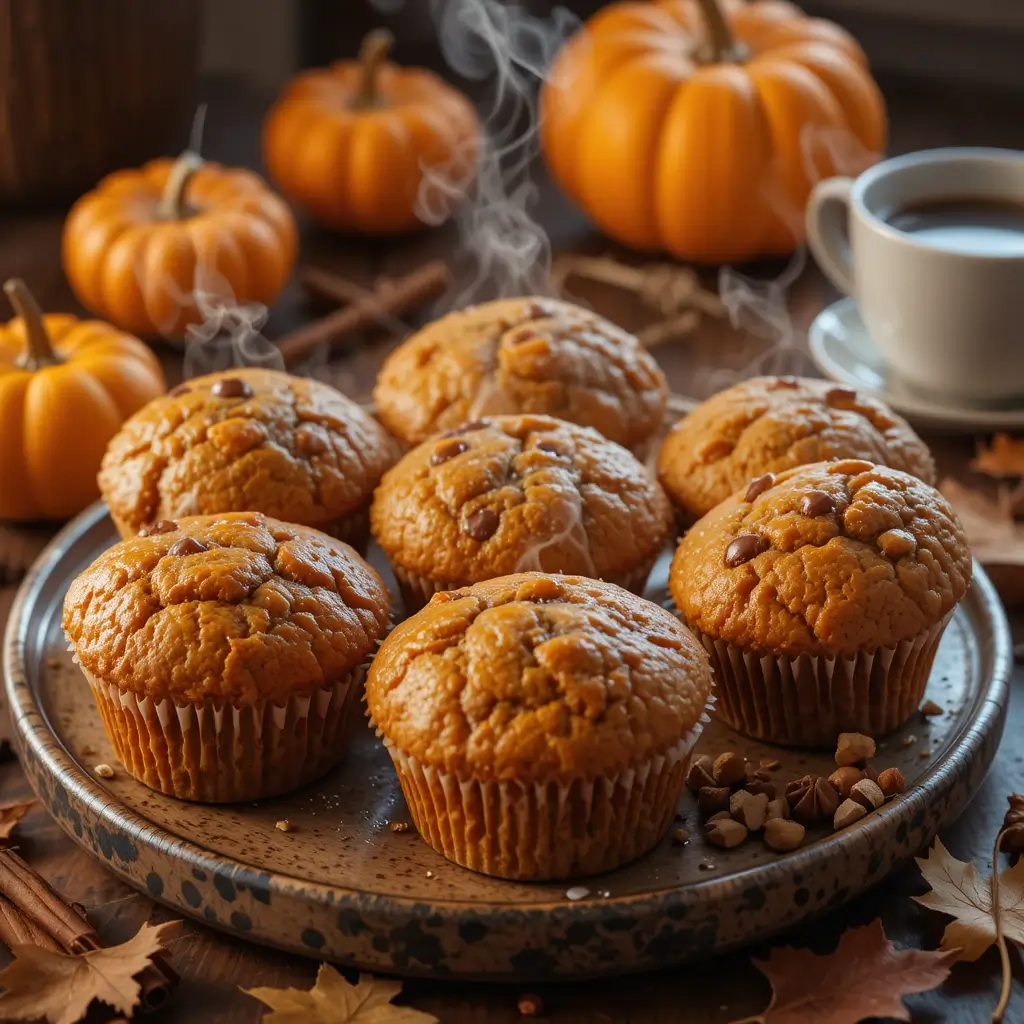 Jumbo Pumpkin Muffins