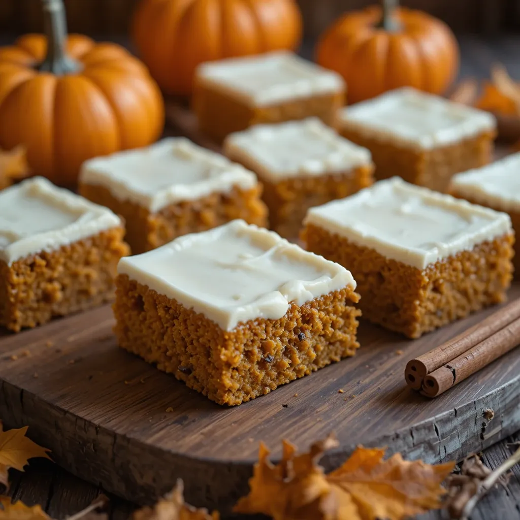 Pumpkin Bars Cookies
