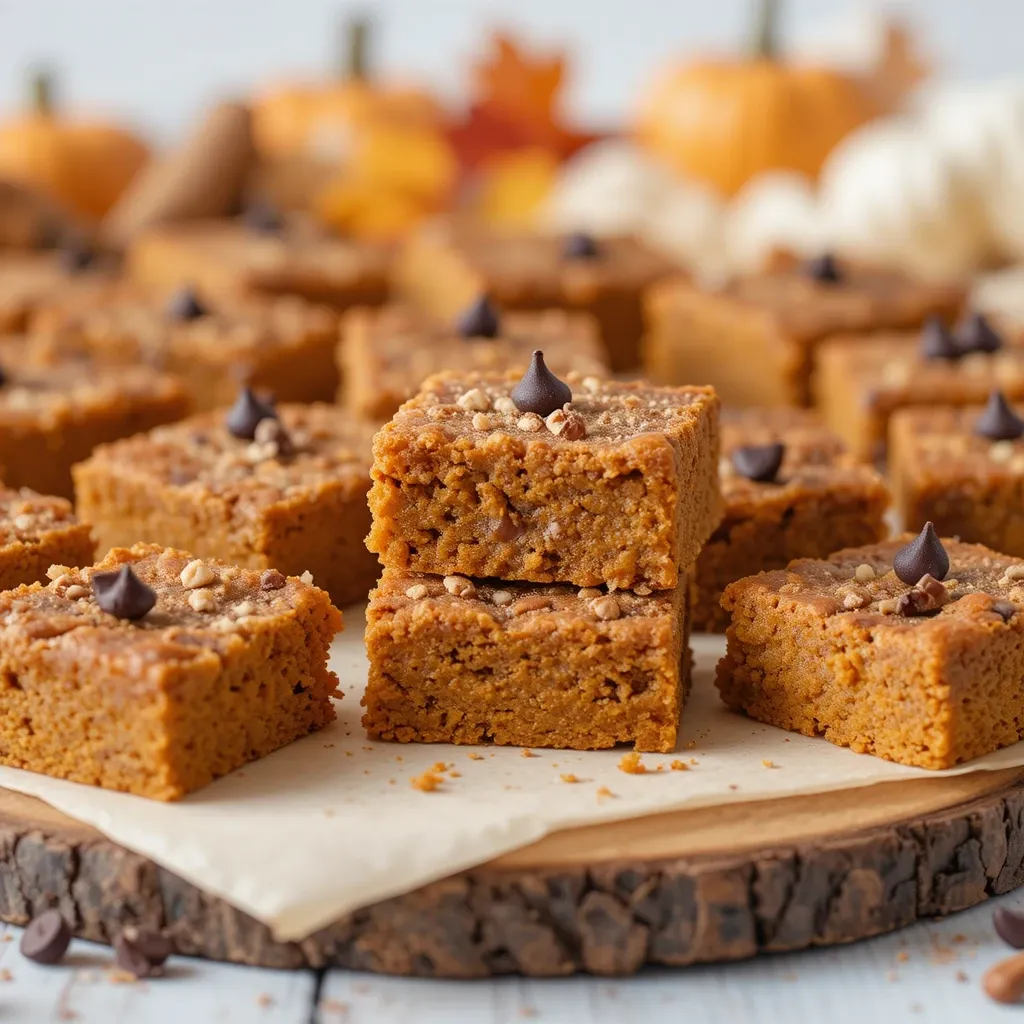 Pumpkin Bars Paleo