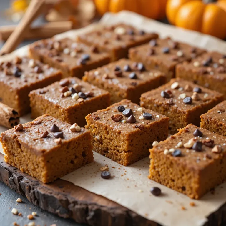 Pumpkin Bars Paleo