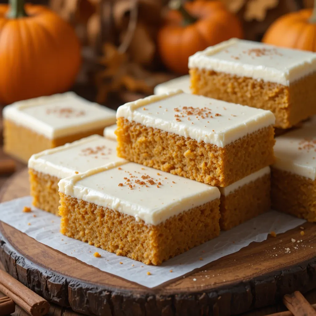 Pumpkin Bars Paula Deen