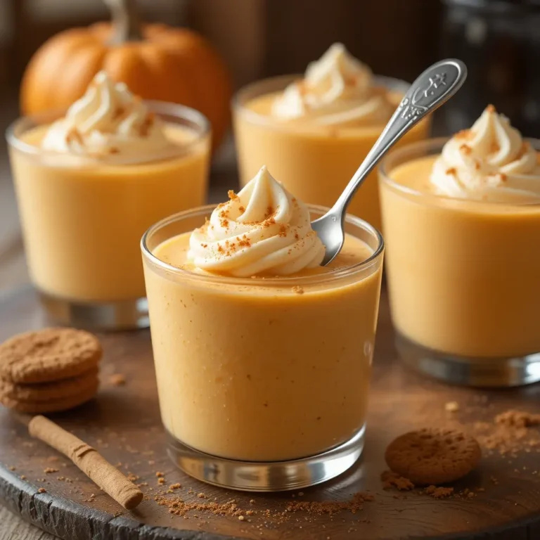 Pumpkin Cheesecake Mousse