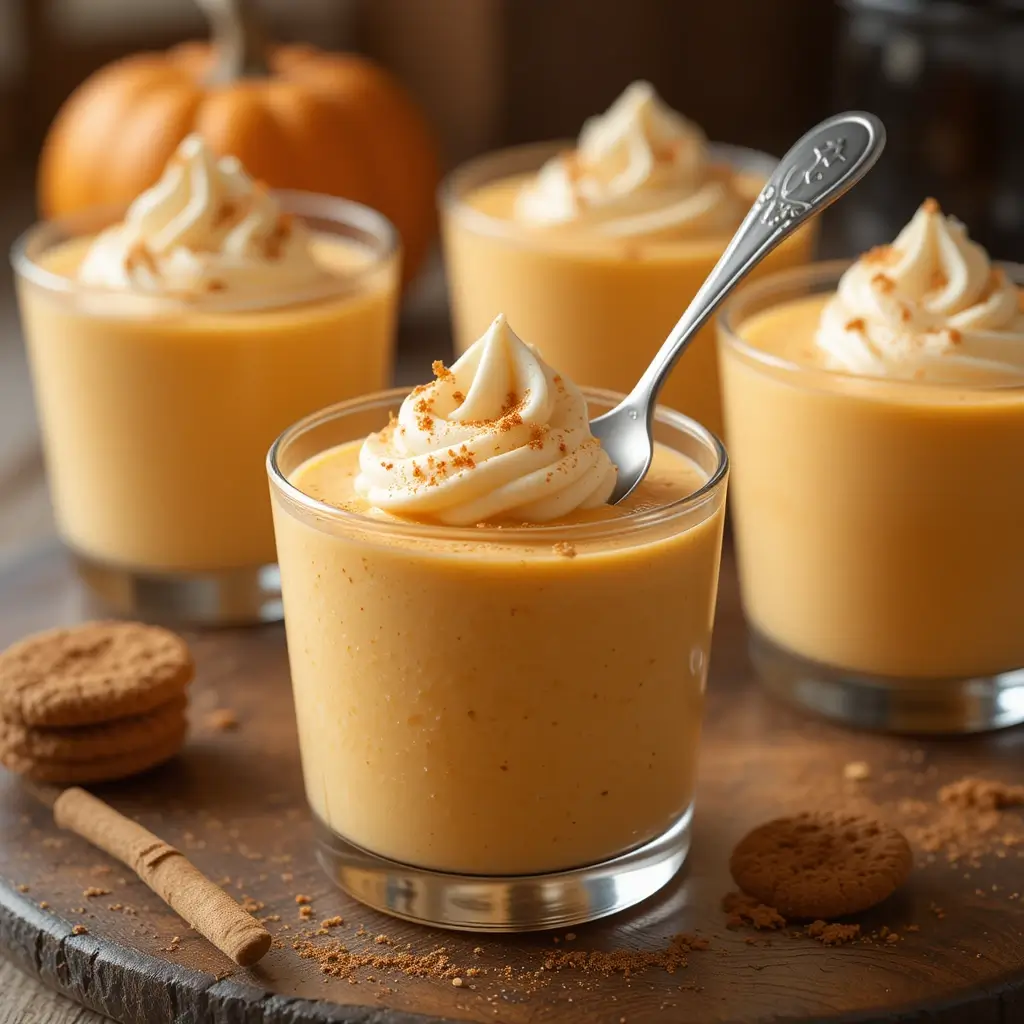 Pumpkin Cheesecake Mousse