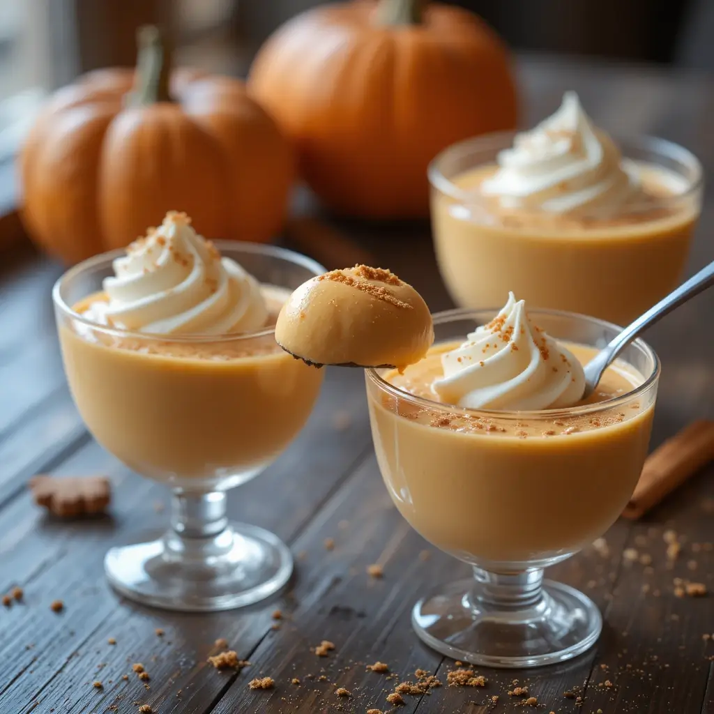 Pumpkin Cheesecake Mousse
