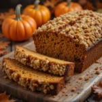 Pumpkin Loaf with Streusel Topping