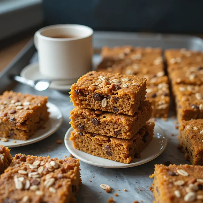 Pumpkin Oatmeal Bars