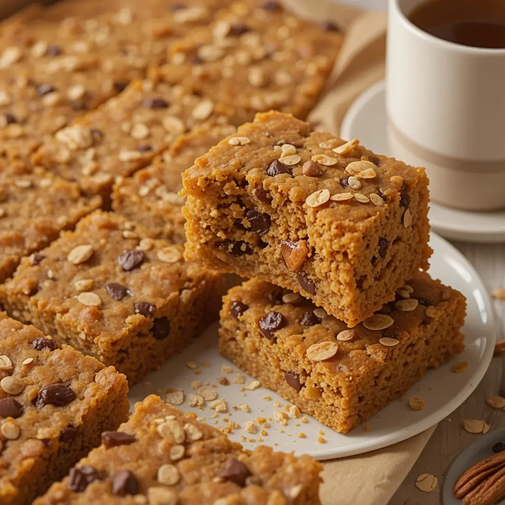 Pumpkin Oatmeal Bars