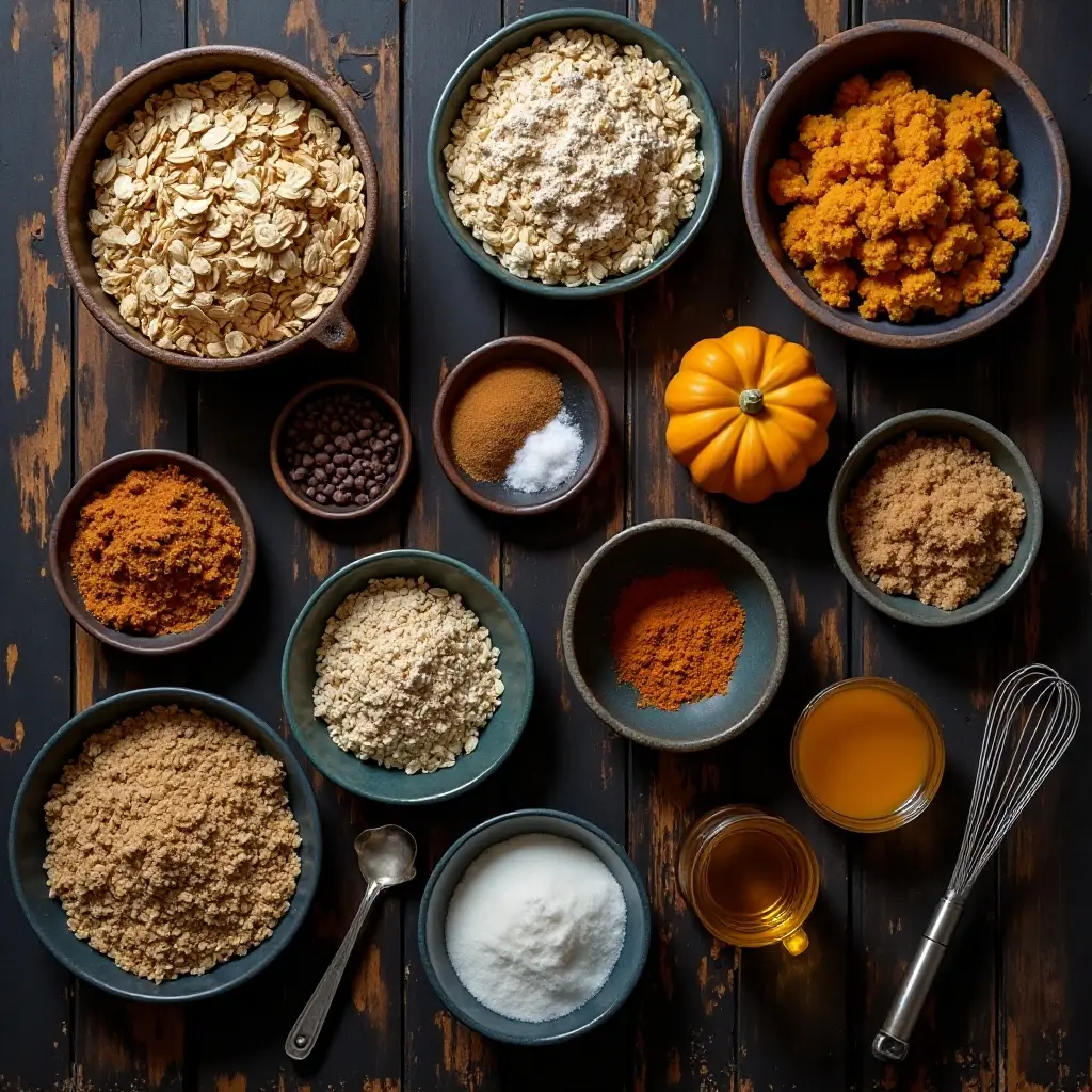 Pumpkin Oatmeal Bars