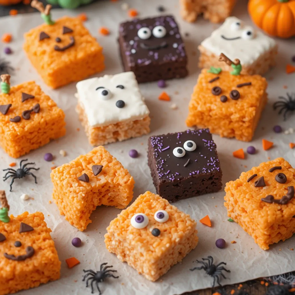 Rice Krispie Treats Halloween Ideas