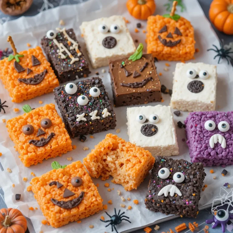 Rice Krispie Treats Halloween Ideas