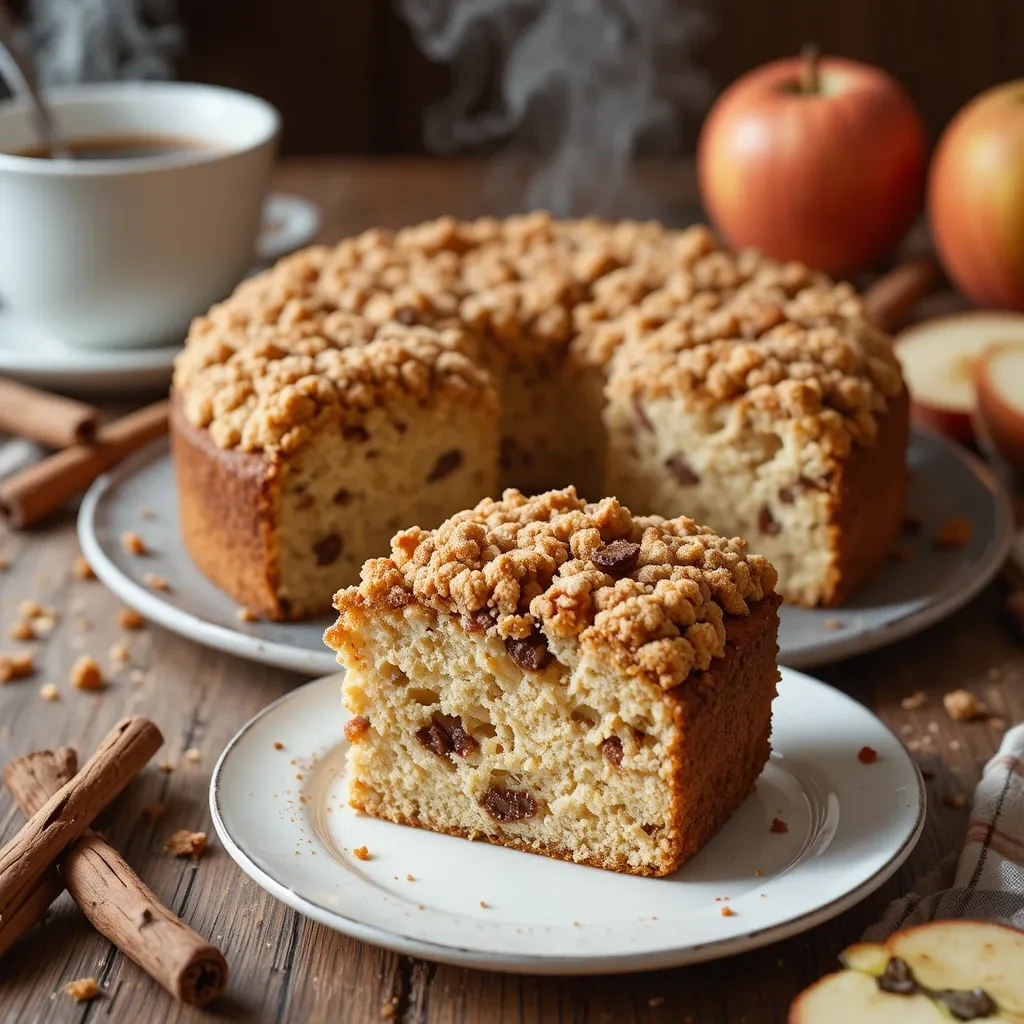 Apple Coffee Cake with Buttermilk
