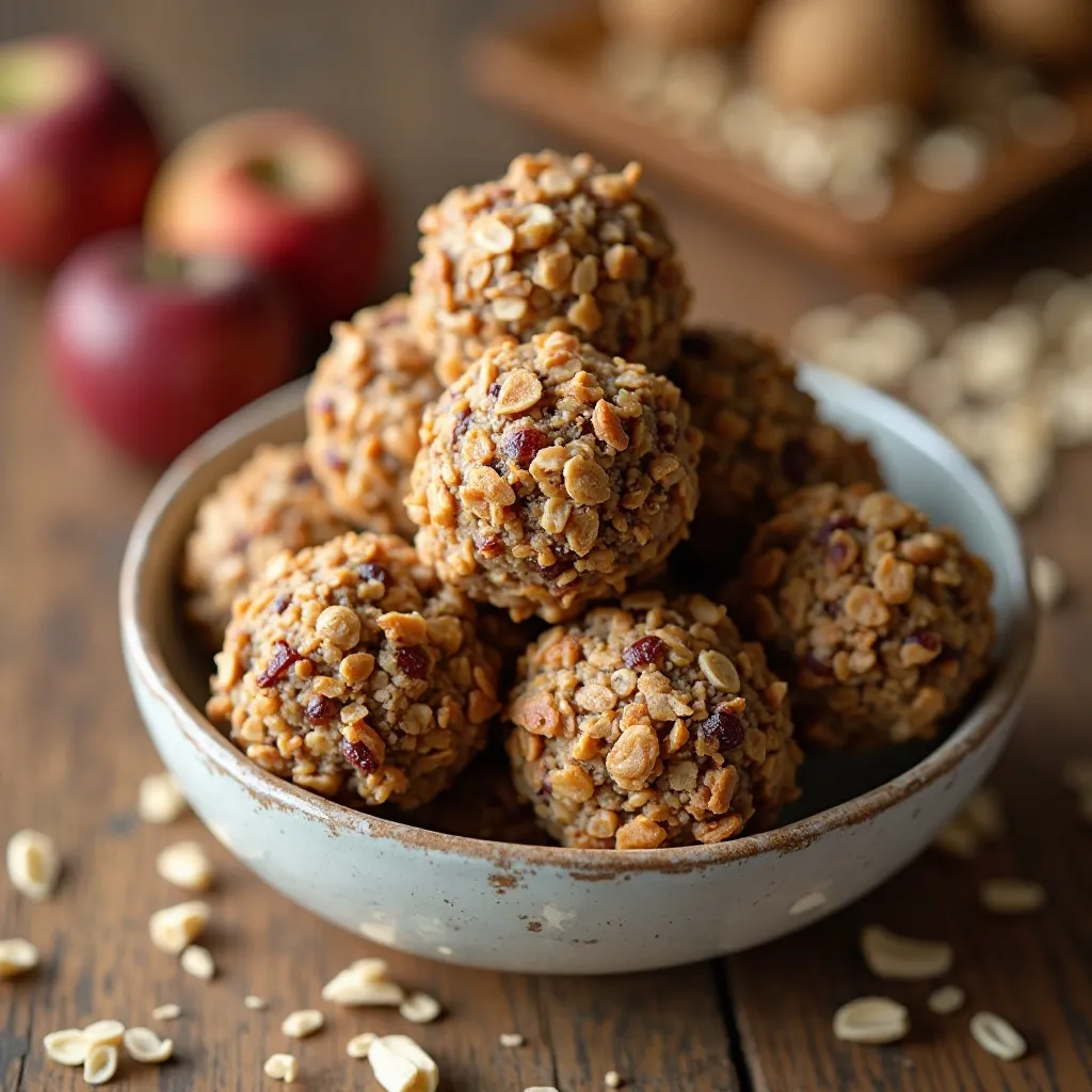 Apple Pie Energy Bites