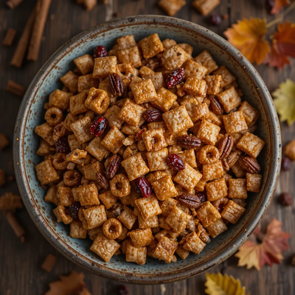 Autumn Spice Snack Mix