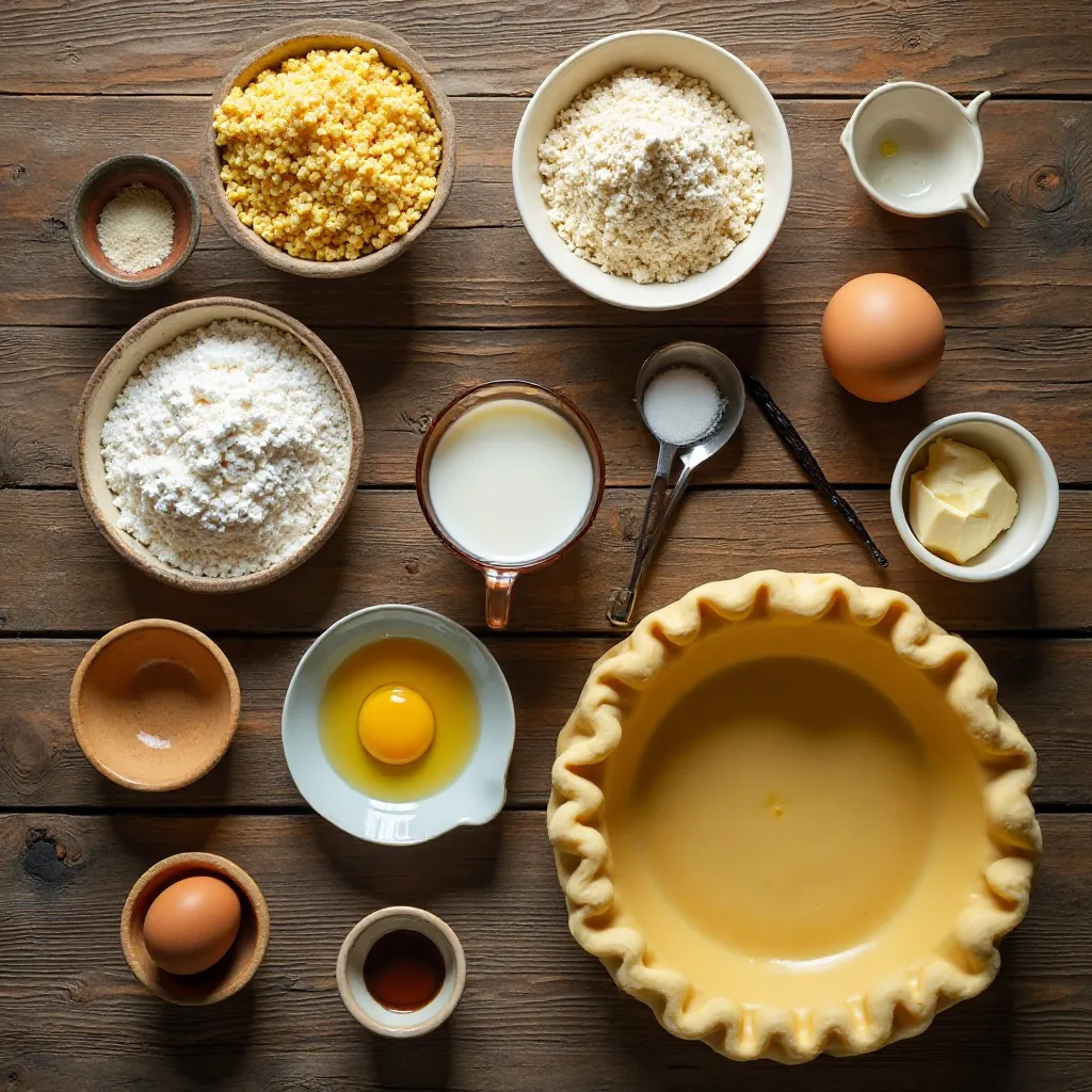 Classic Southern Chess Pie