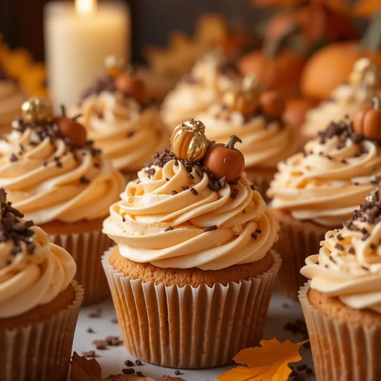 Fancy Thanksgiving Cupcakes