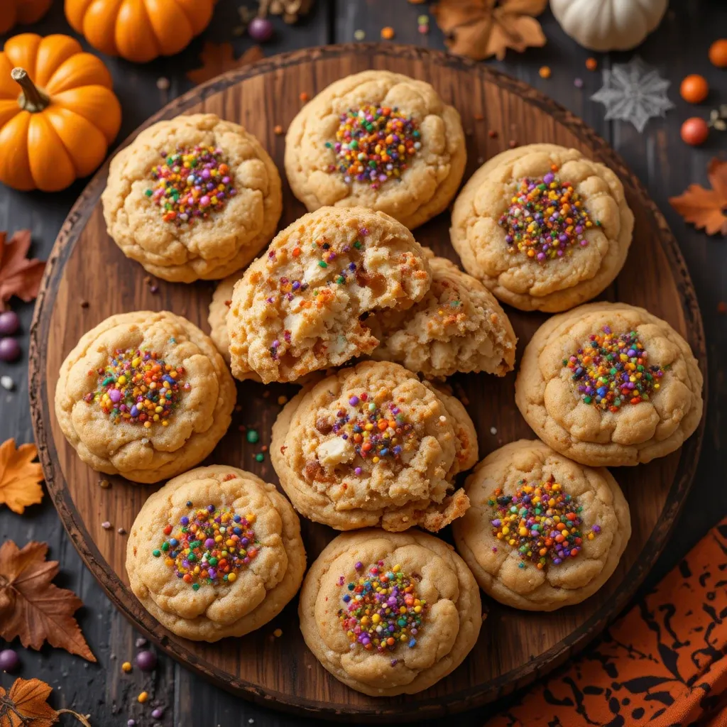 Halloween Cookies With Sprinkles