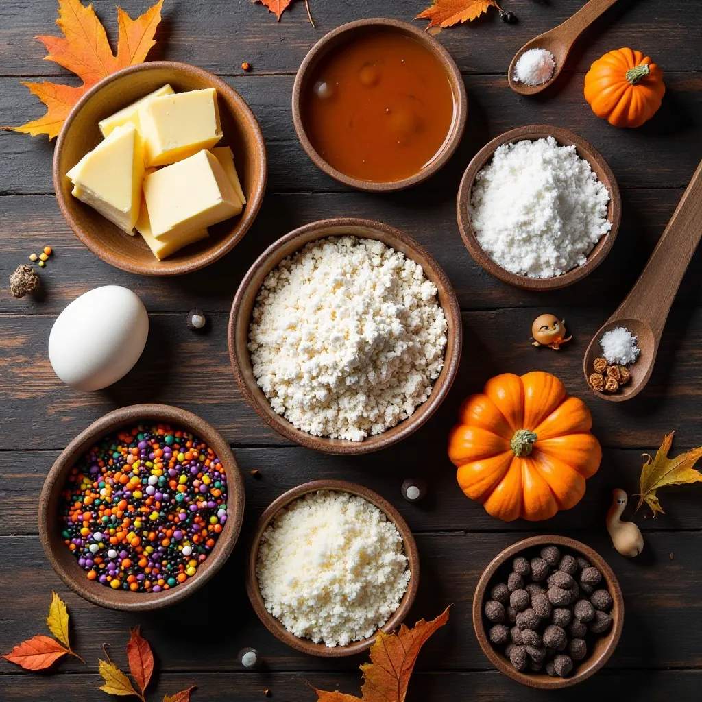 Halloween Cookies With Sprinkles