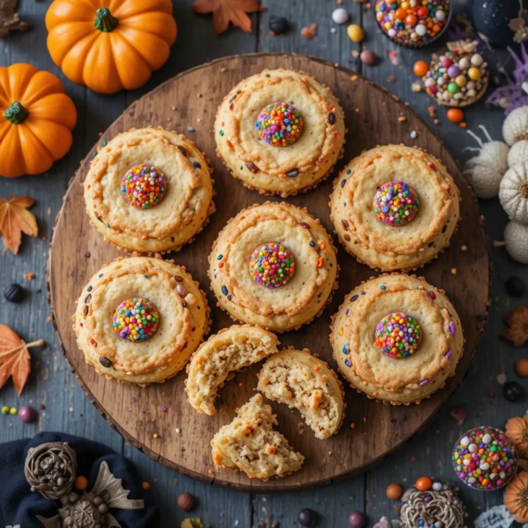 Halloween Cookies With Sprinkles