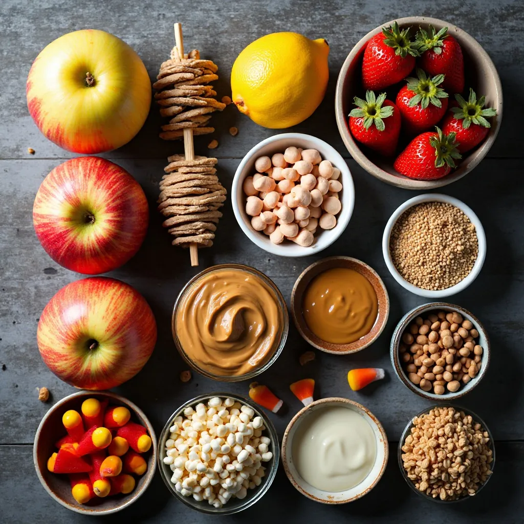 Halloween Treats with Apples