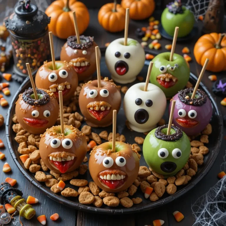 Halloween Treats with Apples