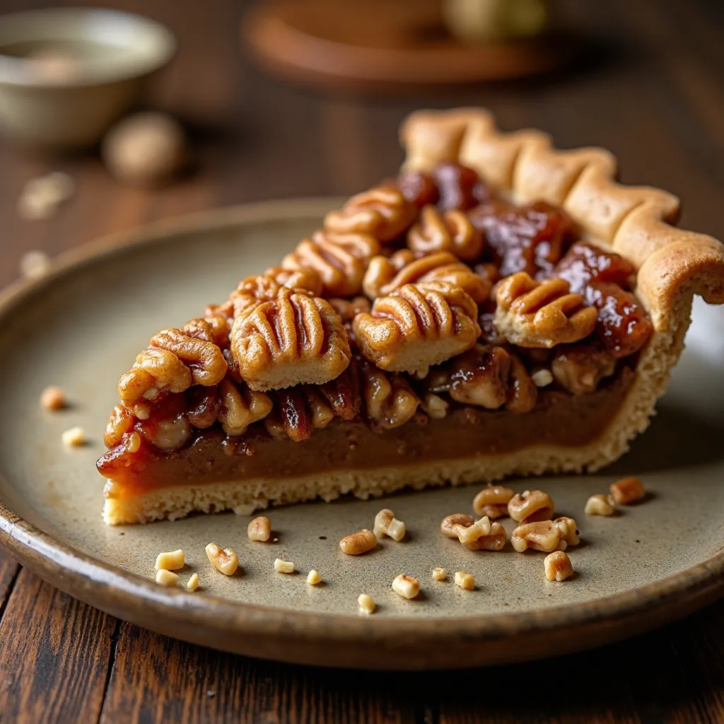 Maple Walnut Pie