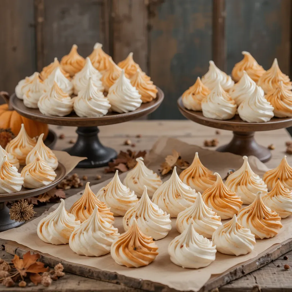 Meringue Cookies Thanksgiving