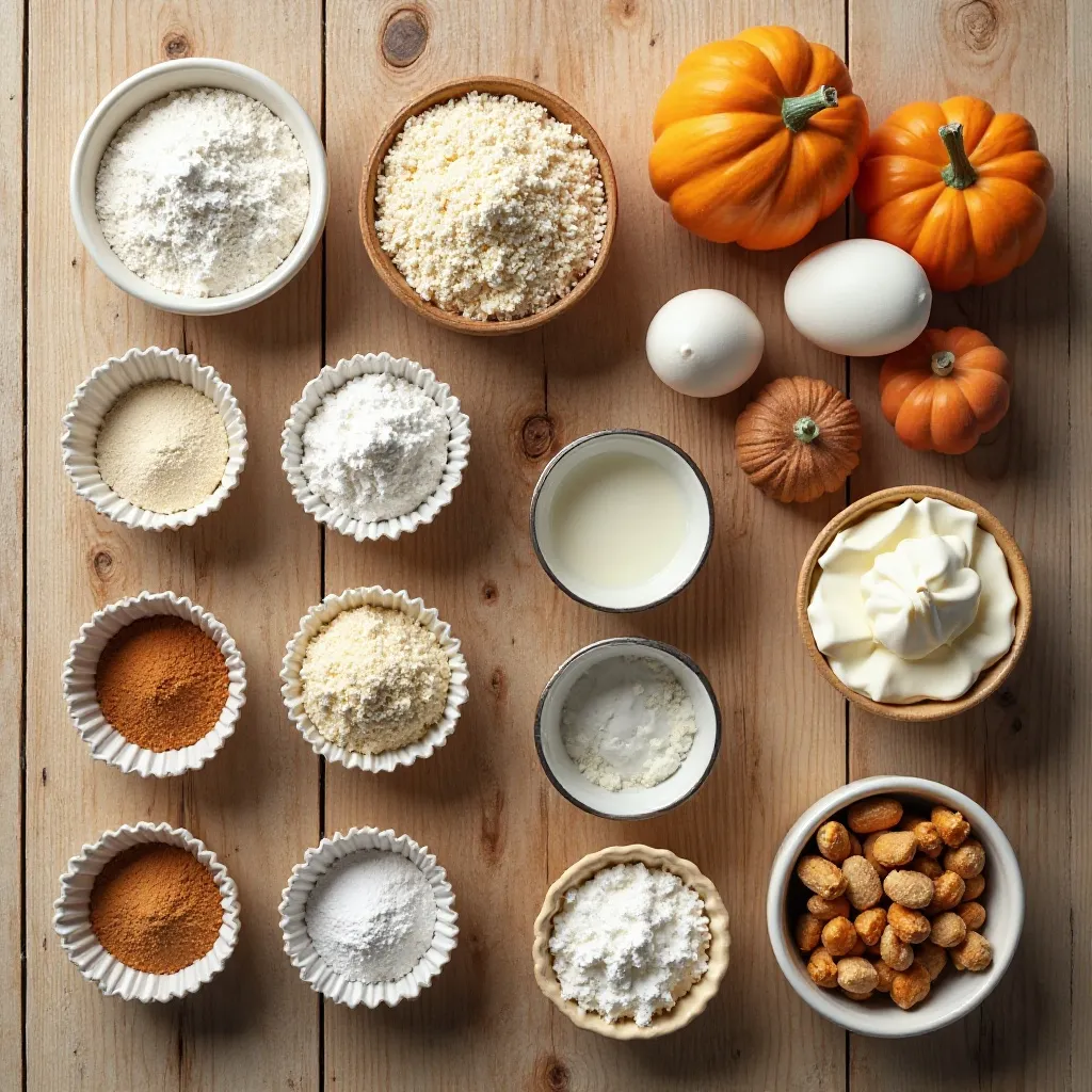 Mini Cupcakes for Thanksgiving