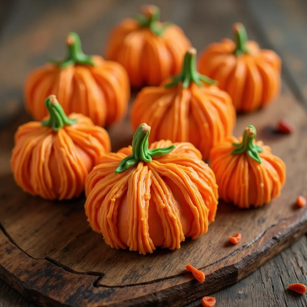 Mini Pumpkin Cookies