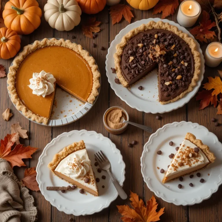 No Bake Pies for Thanksgiving