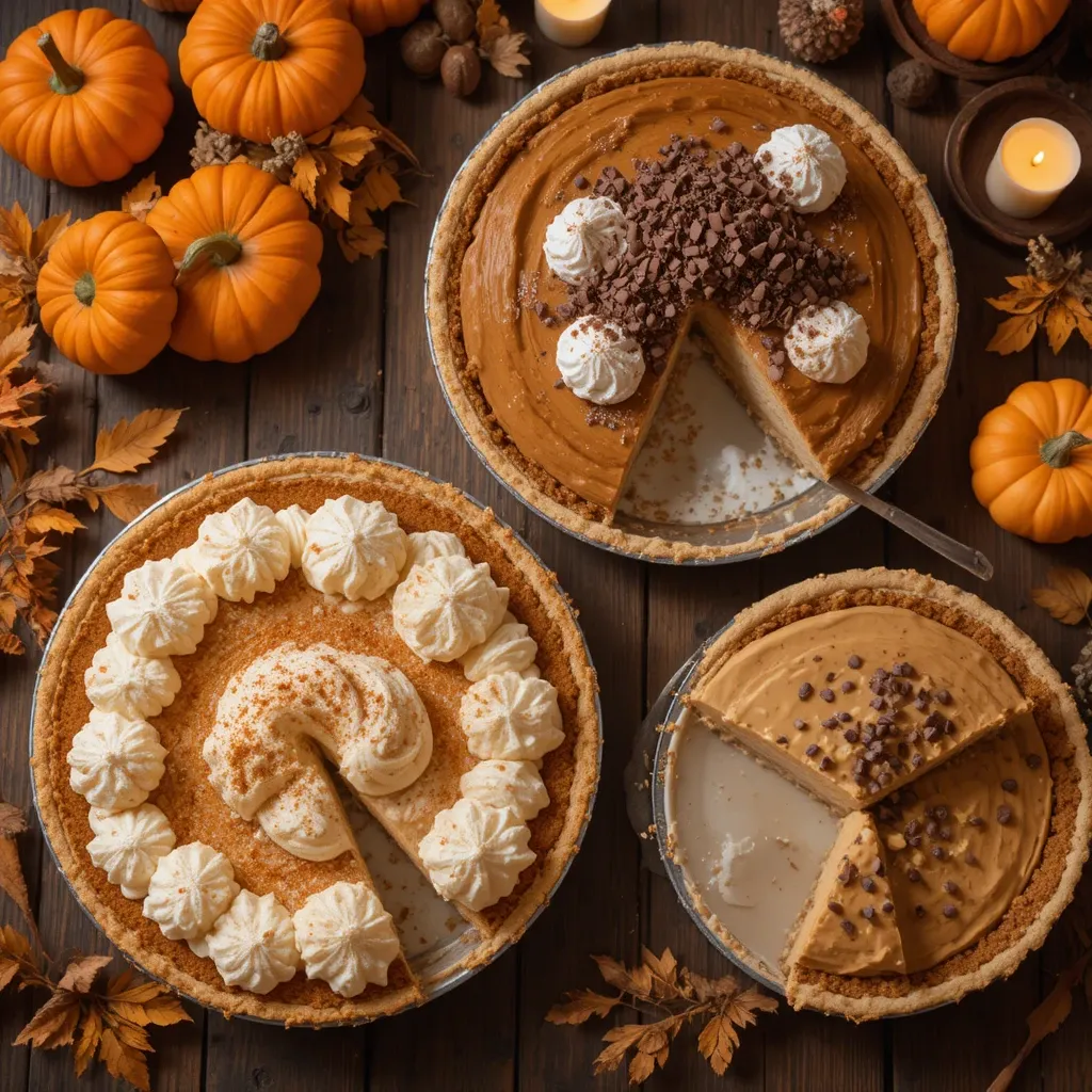 No Bake Pies for Thanksgiving