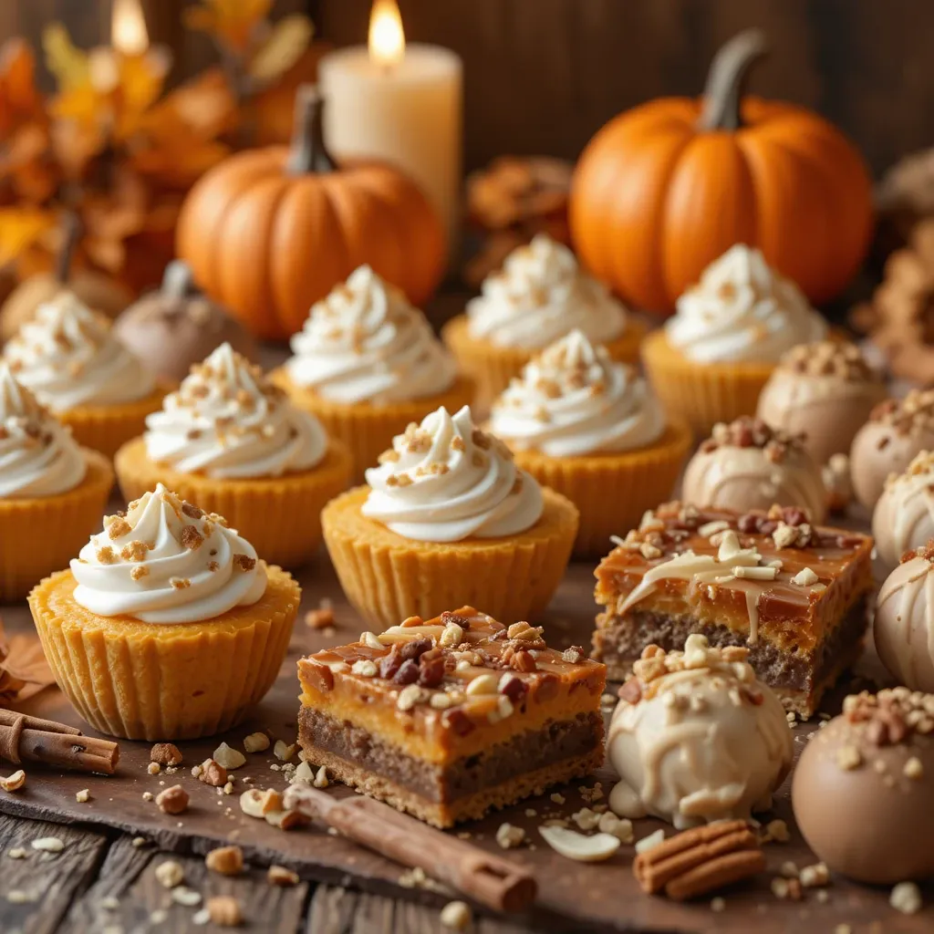 No Bake Thanksgiving Treats