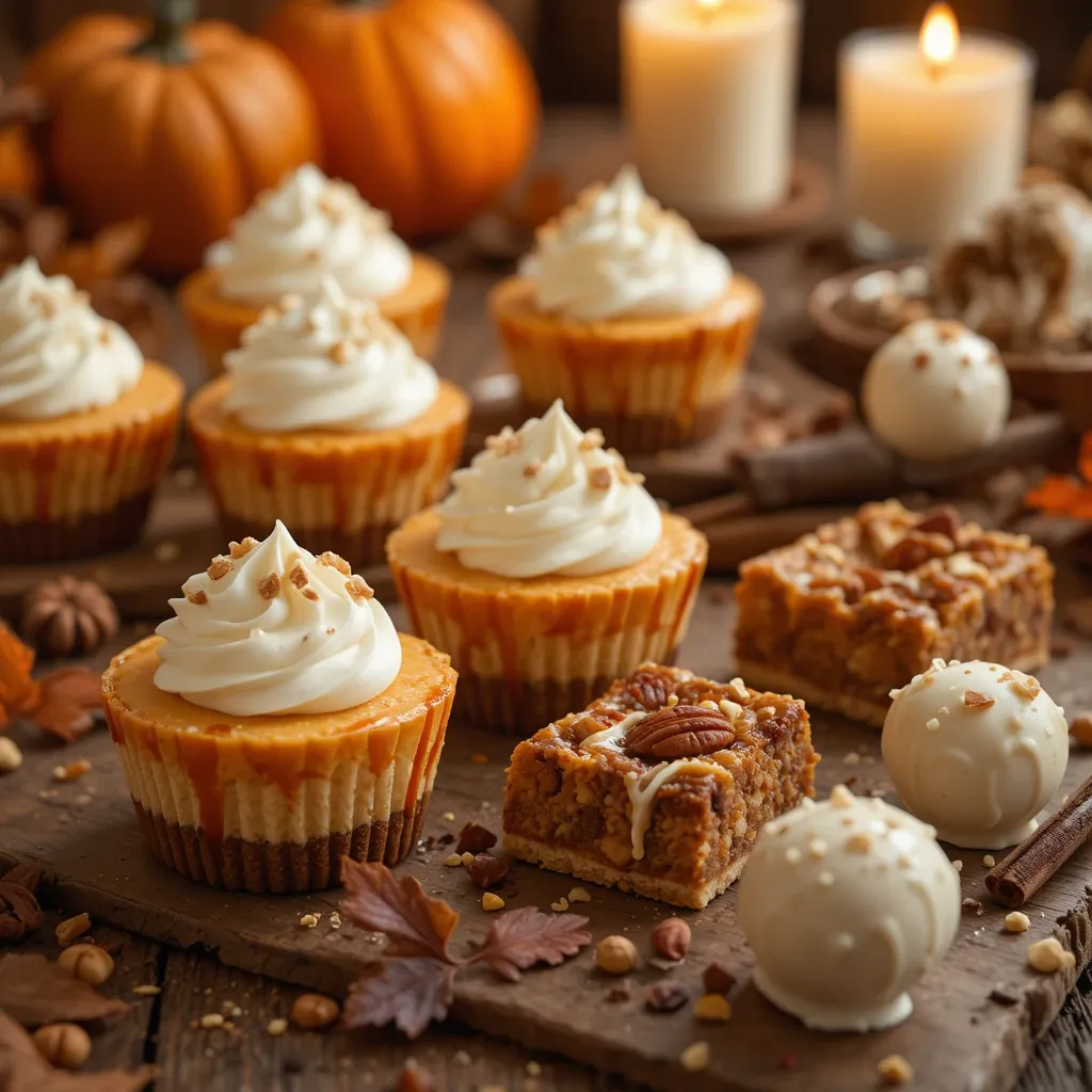 No Bake Thanksgiving Treats