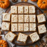 Pumpkin Bars with Graham Cracker Crust