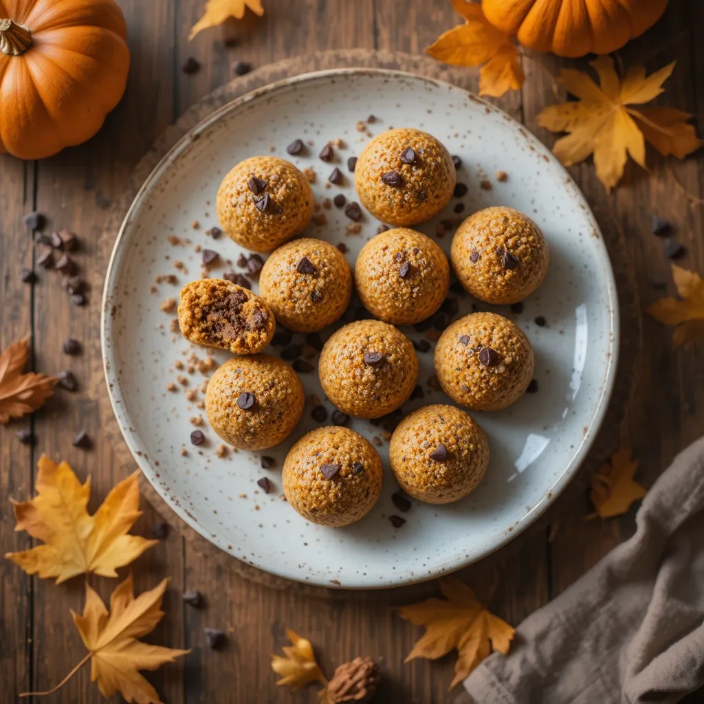 Pumpkin Spice Energy Bites
