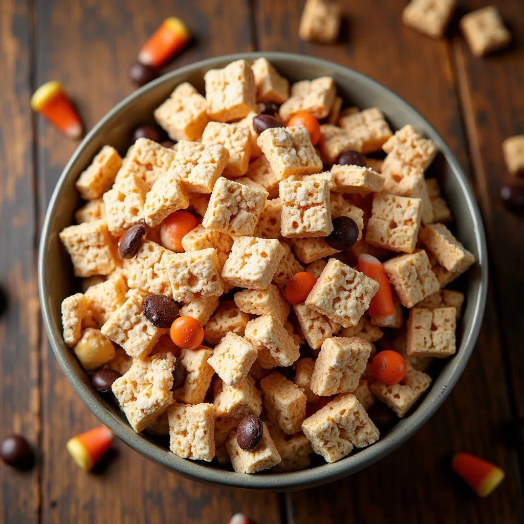 Pumpkin Spice Puppy Chow
