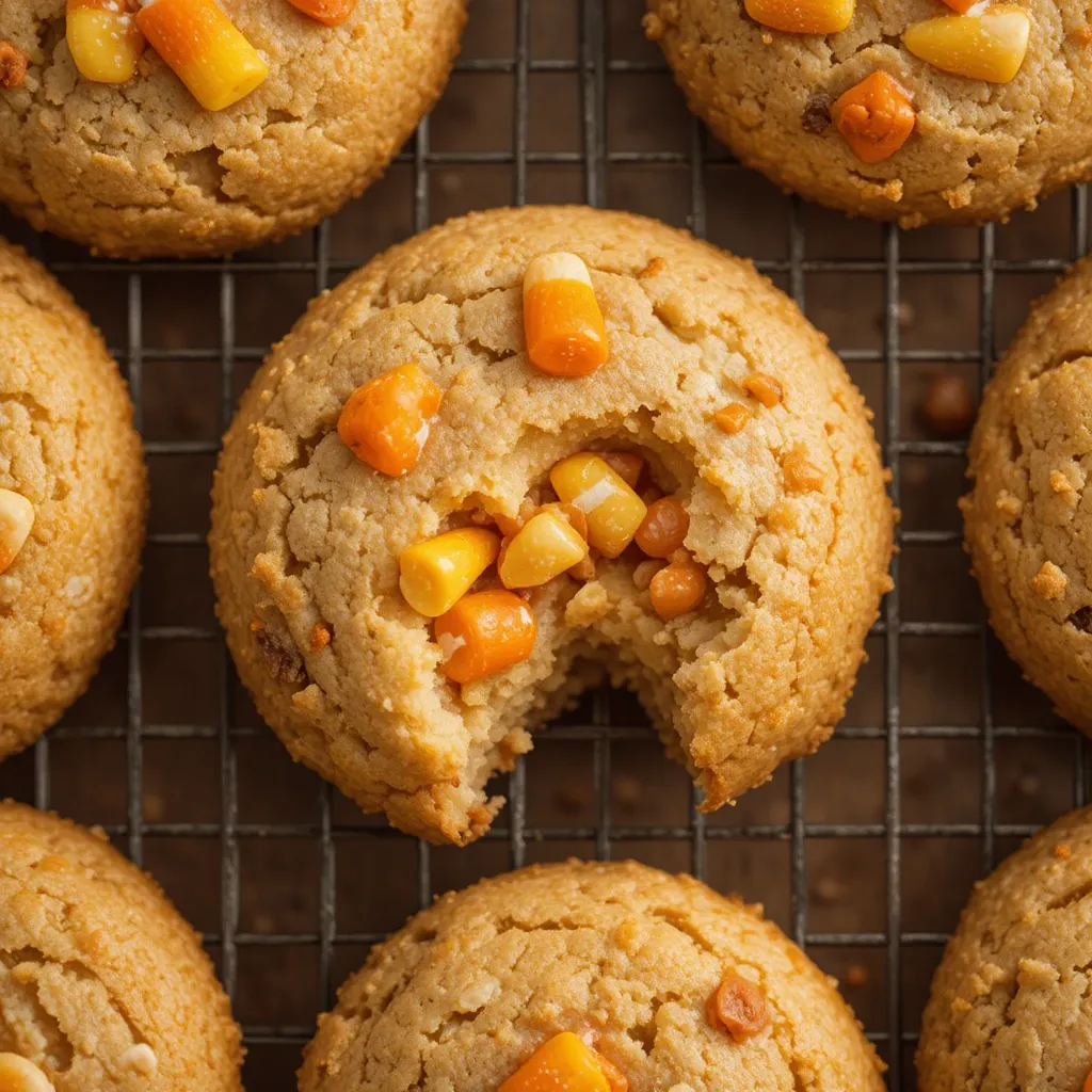 Thanksgiving Cookies Candy Corn