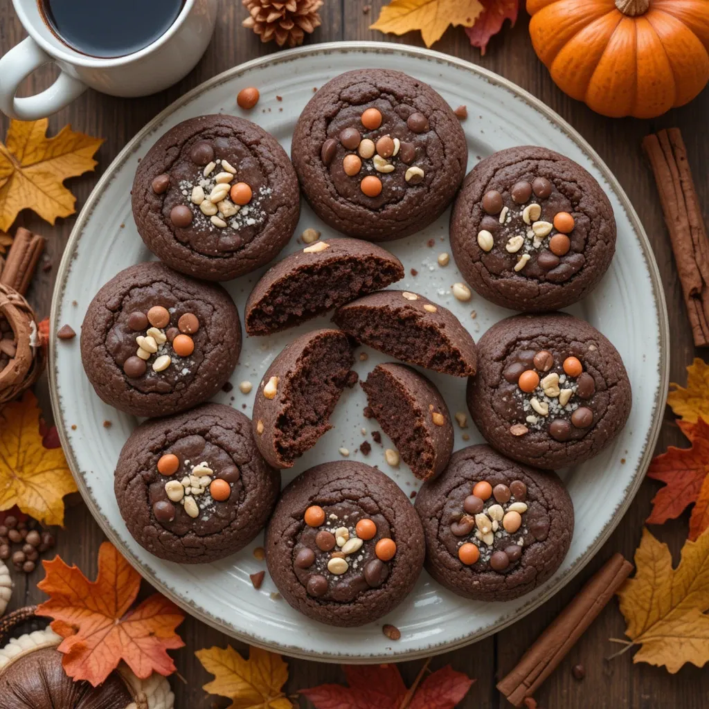 Thanksgiving Cookies Chocolate