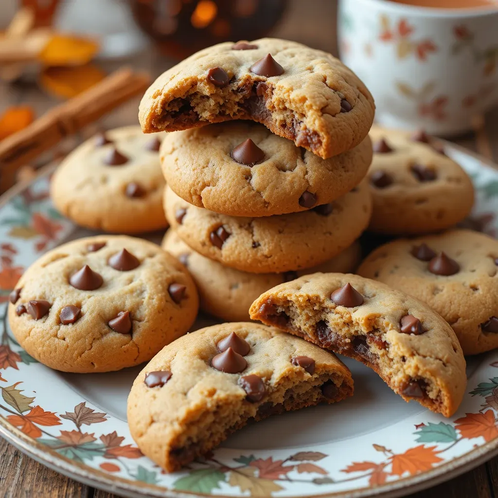 Thanksgiving Cookies Chocolate Chip