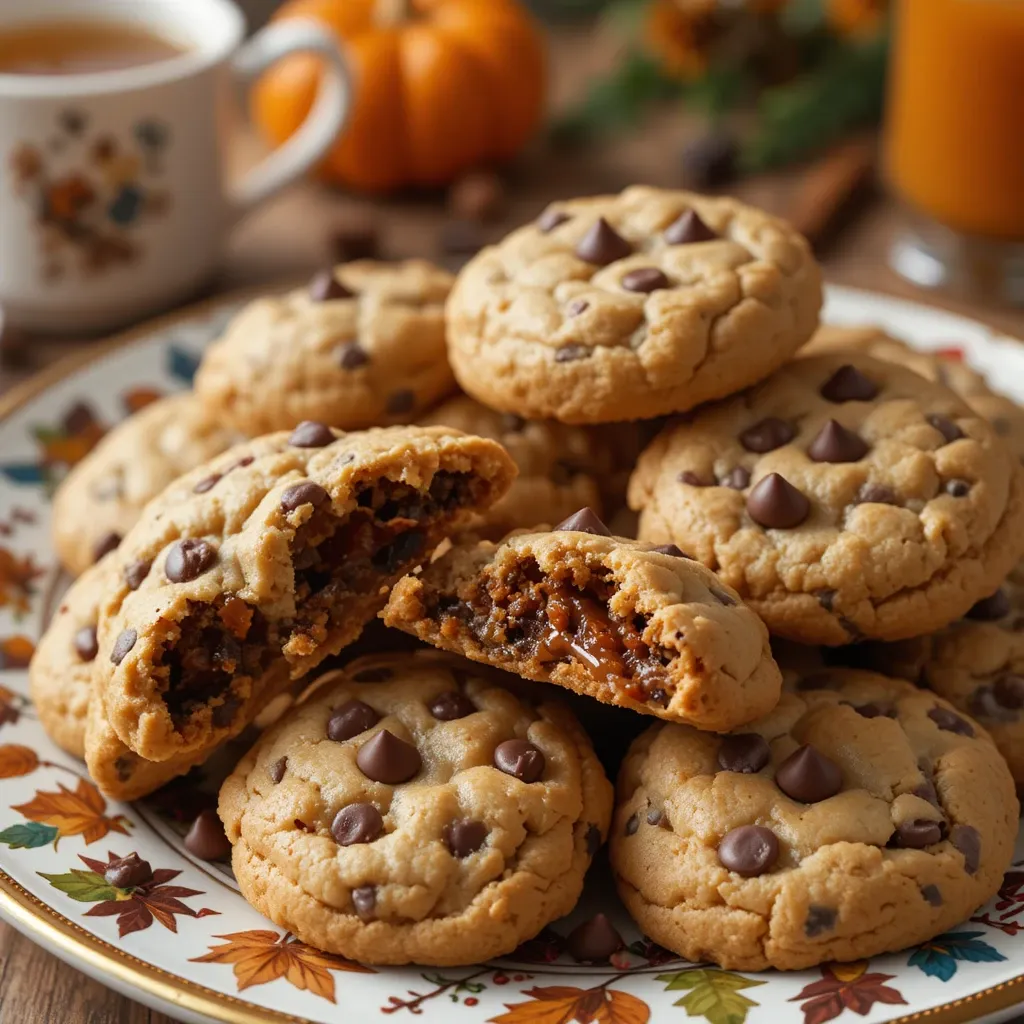 Thanksgiving Cookies Chocolate Chip