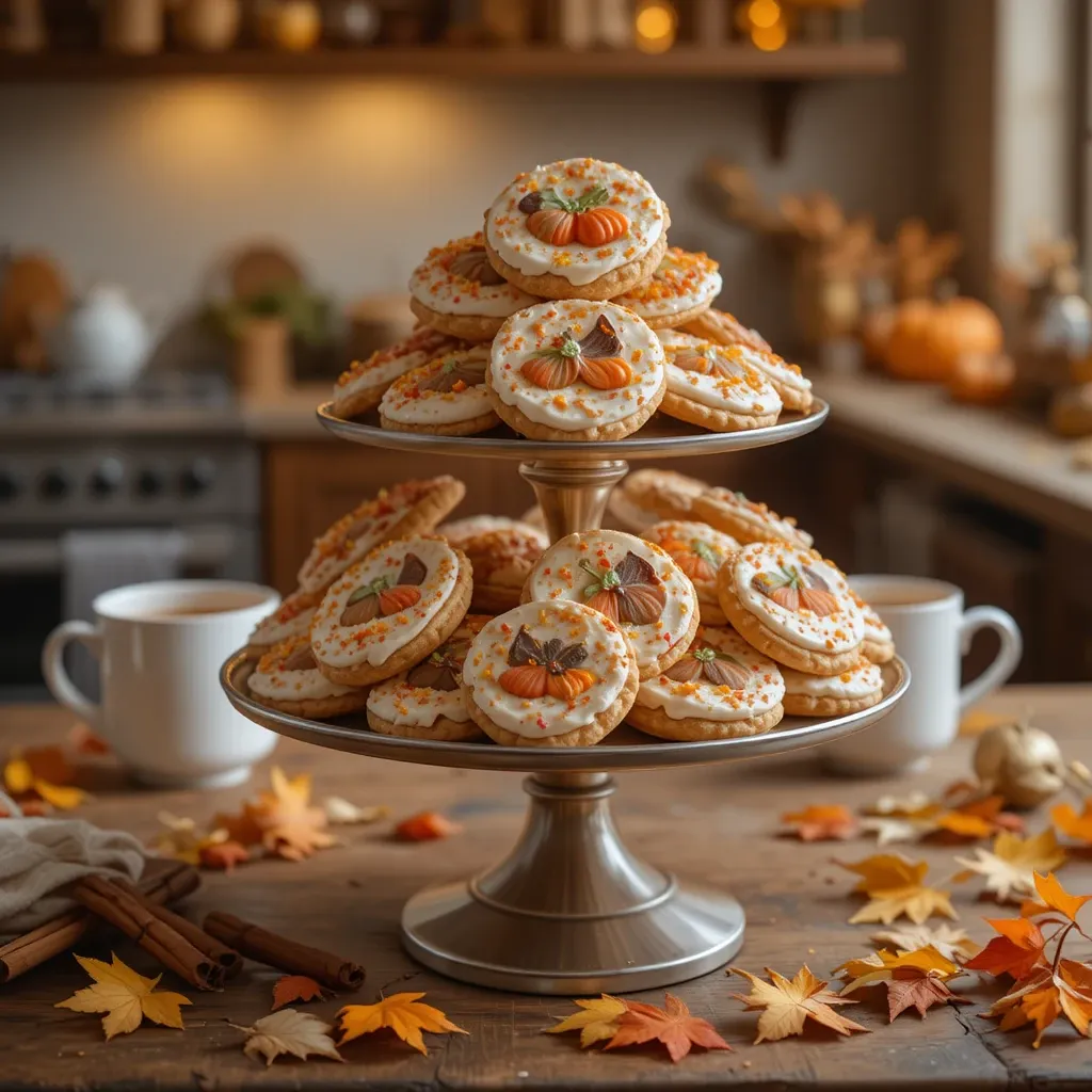 Thanksgiving Cookies Circle