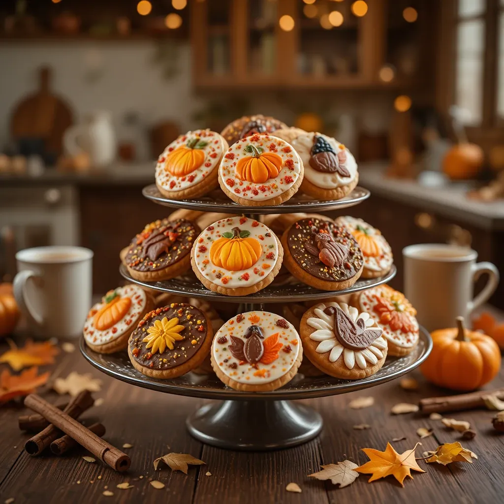 Thanksgiving Cookies Circle
